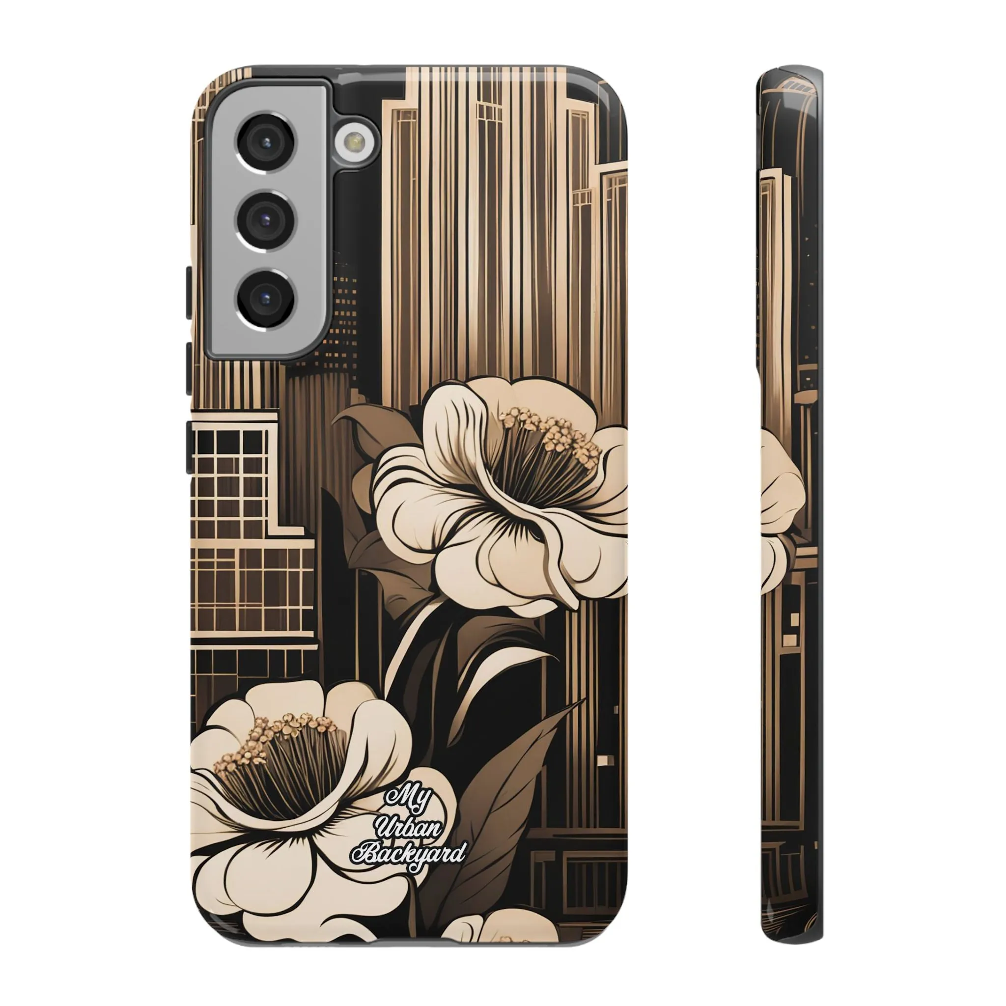 City Flowers, Cell Phone Case - Apple iPhone, Samsung Galaxy or Google Pixel