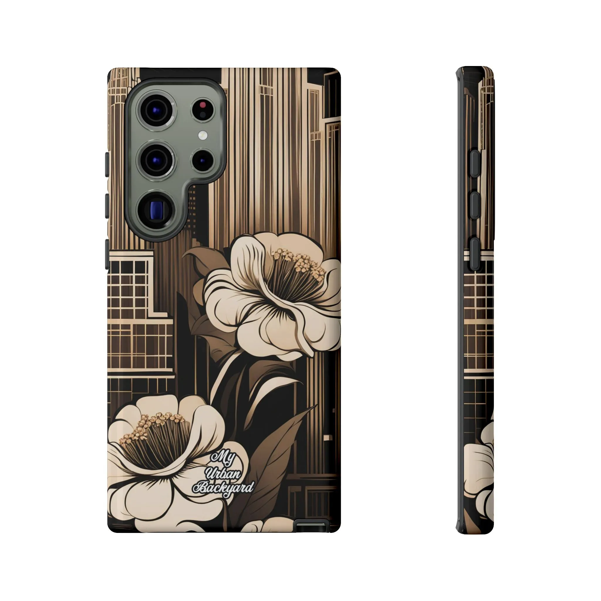 City Flowers, Cell Phone Case - Apple iPhone, Samsung Galaxy or Google Pixel