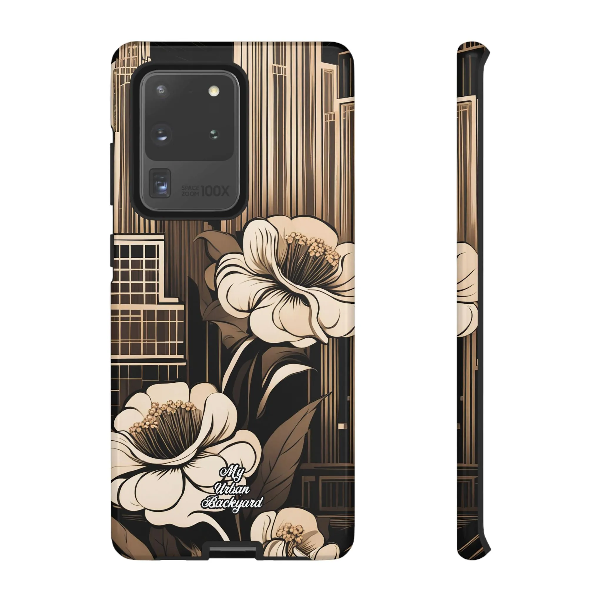 City Flowers, Cell Phone Case - Apple iPhone, Samsung Galaxy or Google Pixel