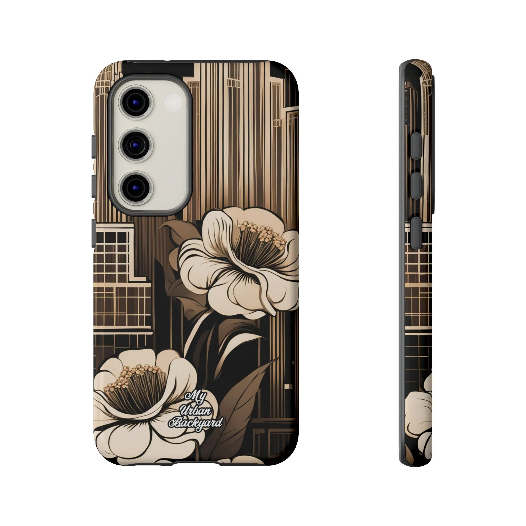 City Flowers, Cell Phone Case - Apple iPhone, Samsung Galaxy or Google Pixel