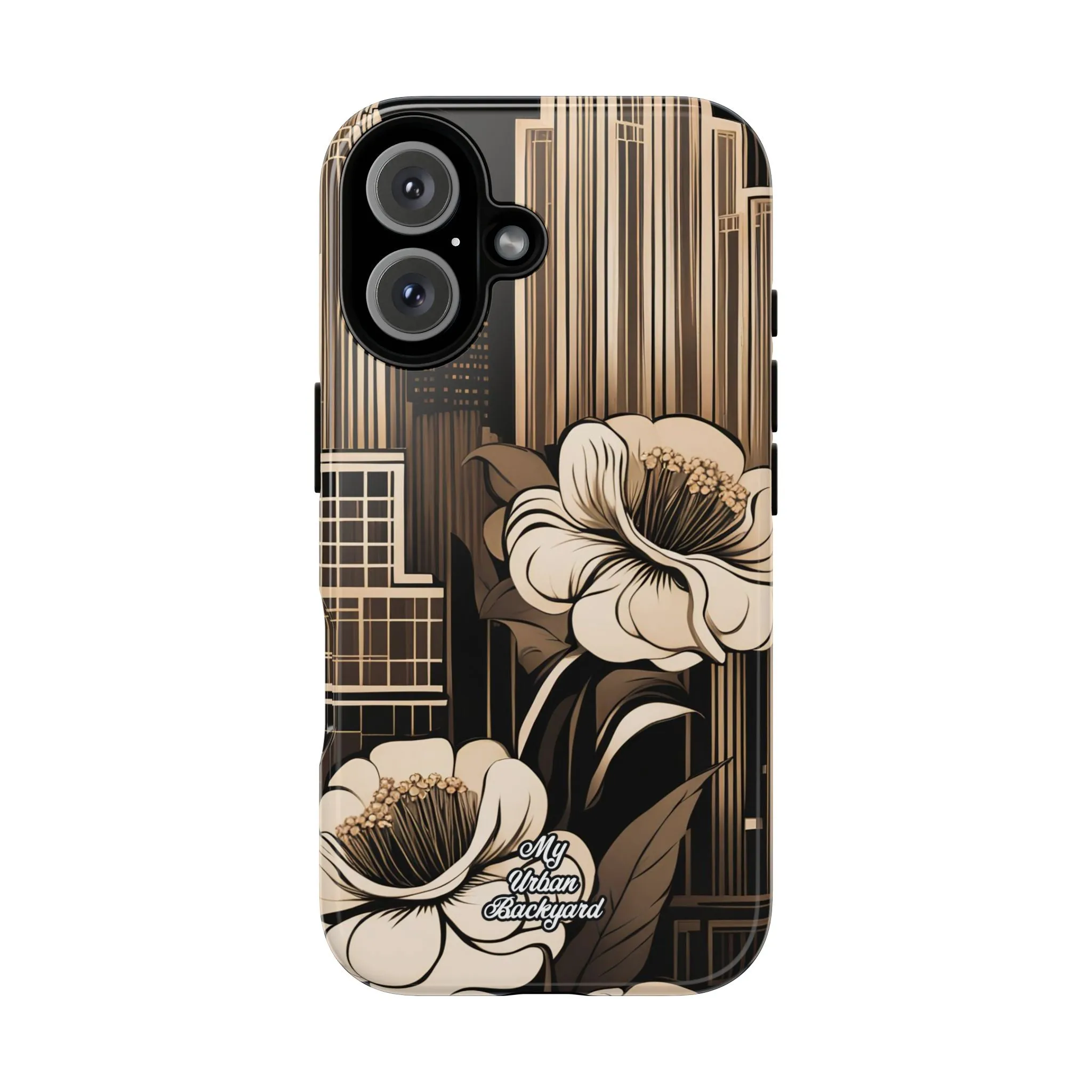 City Flowers, Cell Phone Case - Apple iPhone, Samsung Galaxy or Google Pixel