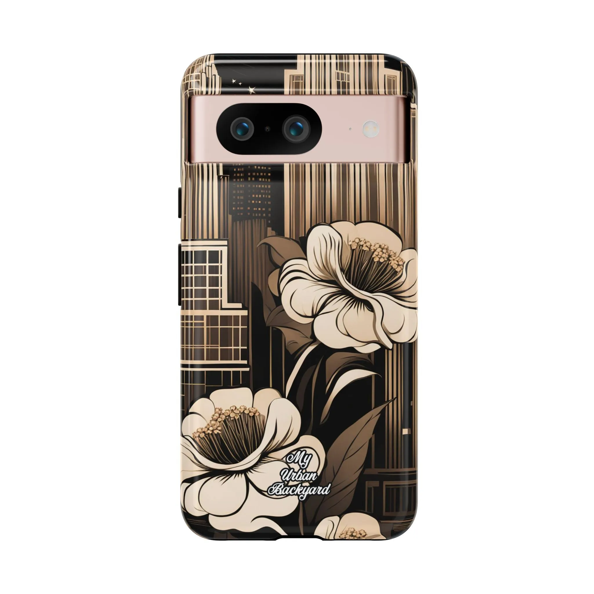 City Flowers, Cell Phone Case - Apple iPhone, Samsung Galaxy or Google Pixel