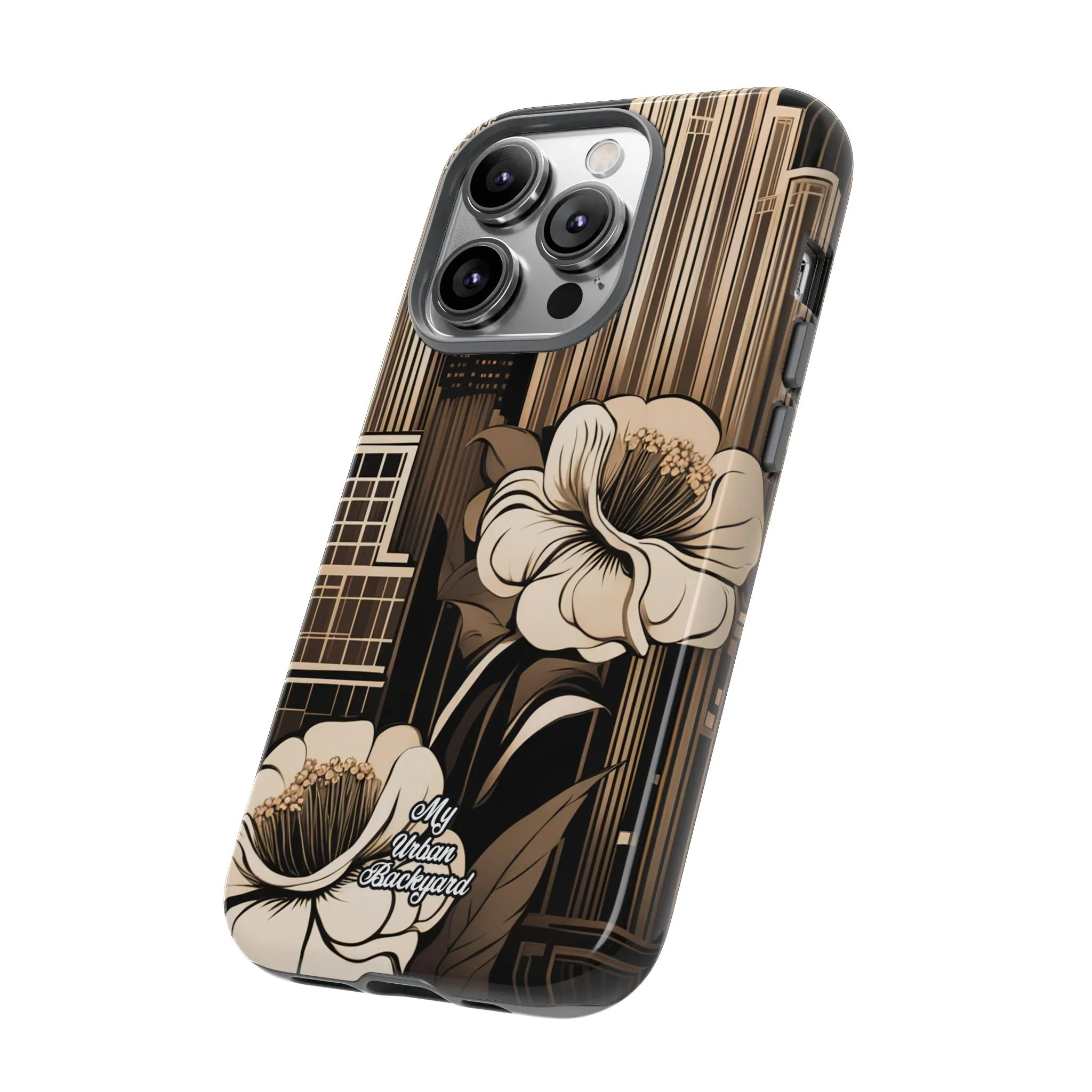 City Flowers, Cell Phone Case - Apple iPhone, Samsung Galaxy or Google Pixel