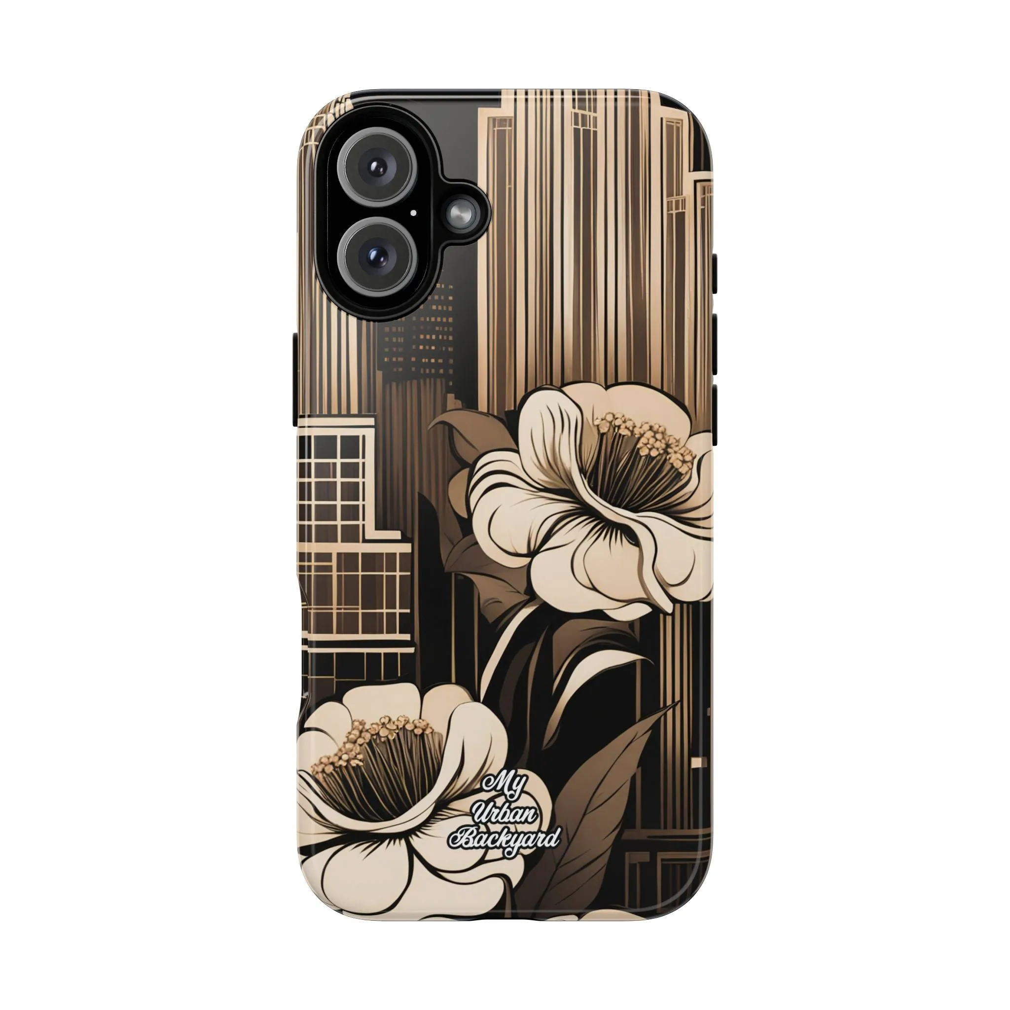 City Flowers, Cell Phone Case - Apple iPhone, Samsung Galaxy or Google Pixel