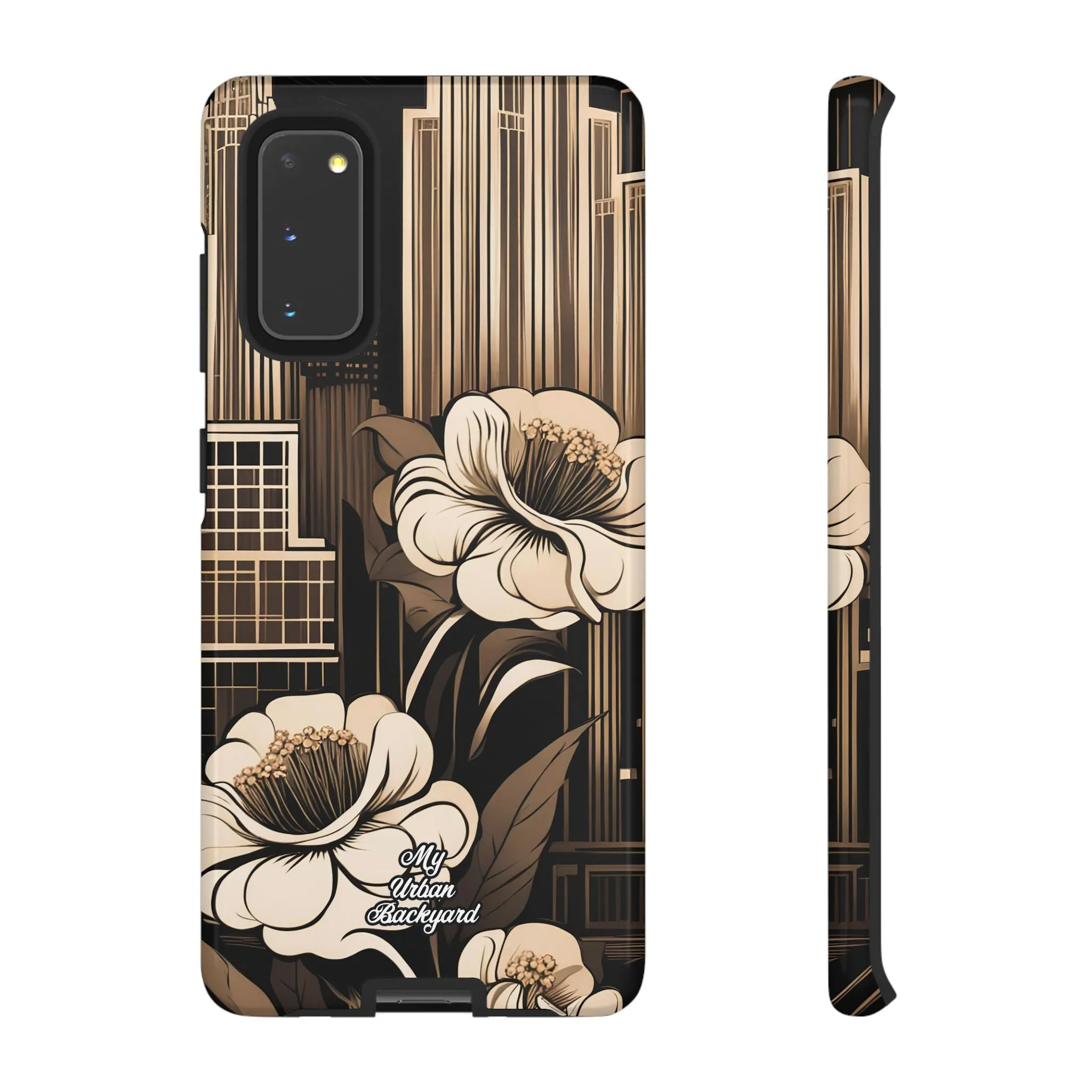 City Flowers, Cell Phone Case - Apple iPhone, Samsung Galaxy or Google Pixel