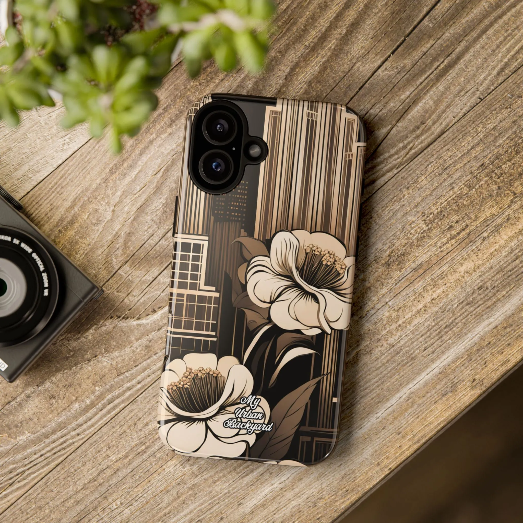 City Flowers, Cell Phone Case - Apple iPhone, Samsung Galaxy or Google Pixel