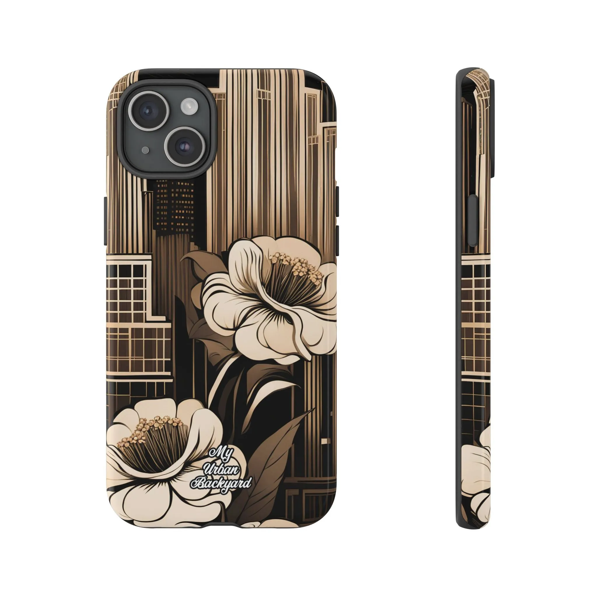 City Flowers, Cell Phone Case - Apple iPhone, Samsung Galaxy or Google Pixel