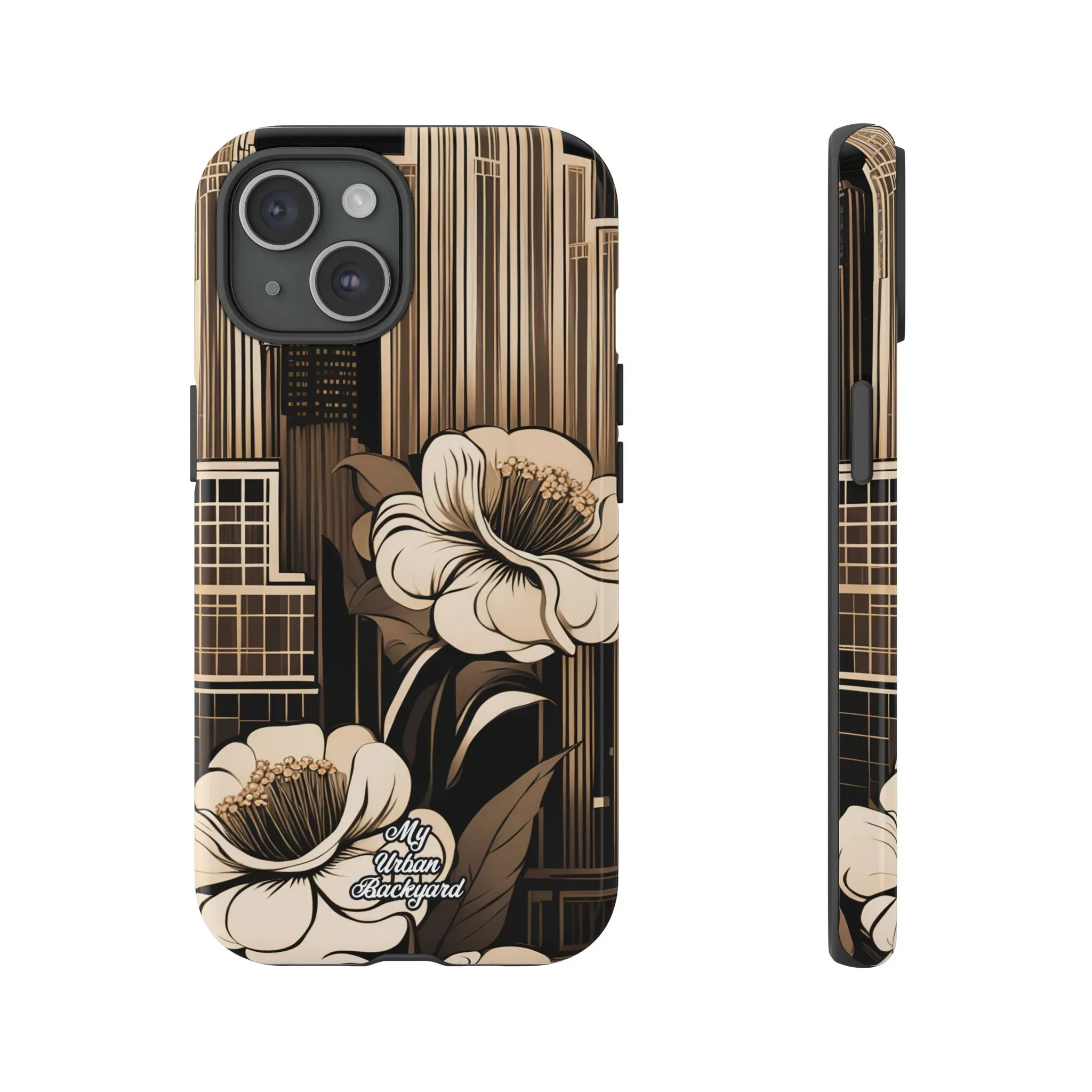 City Flowers, Cell Phone Case - Apple iPhone, Samsung Galaxy or Google Pixel