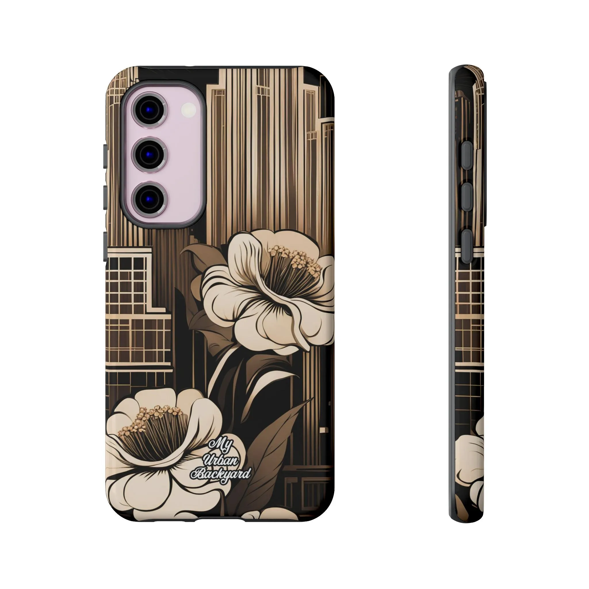 City Flowers, Cell Phone Case - Apple iPhone, Samsung Galaxy or Google Pixel