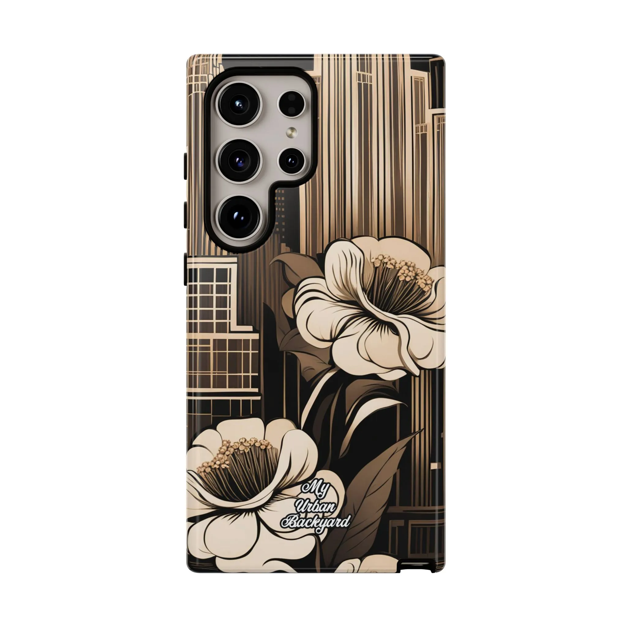 City Flowers, Cell Phone Case - Apple iPhone, Samsung Galaxy or Google Pixel