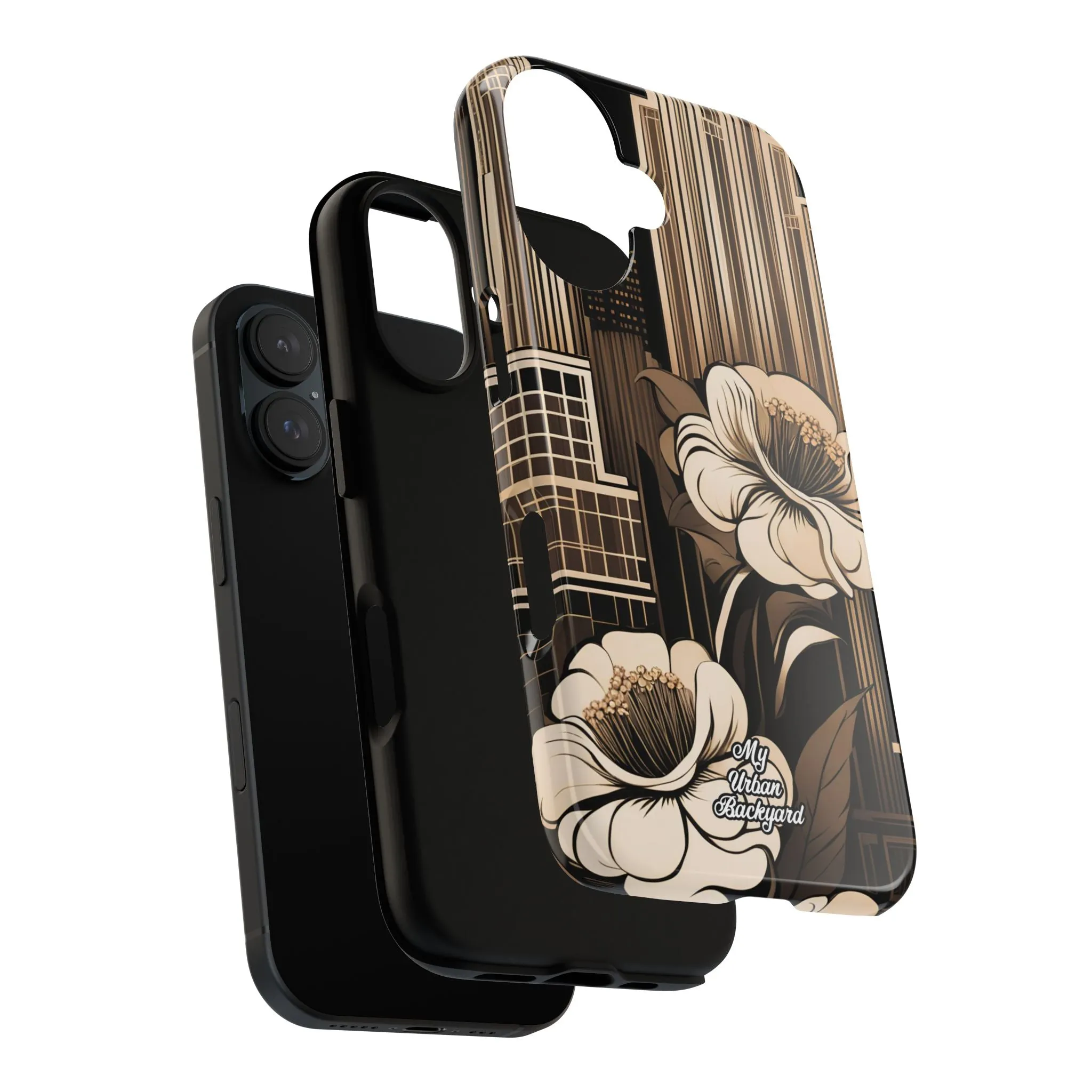 City Flowers, Cell Phone Case - Apple iPhone, Samsung Galaxy or Google Pixel