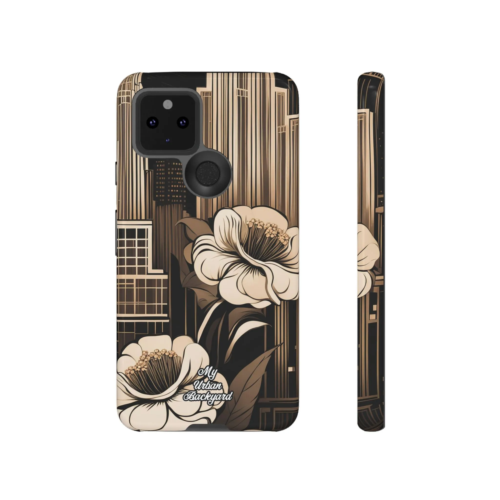 City Flowers, Cell Phone Case - Apple iPhone, Samsung Galaxy or Google Pixel