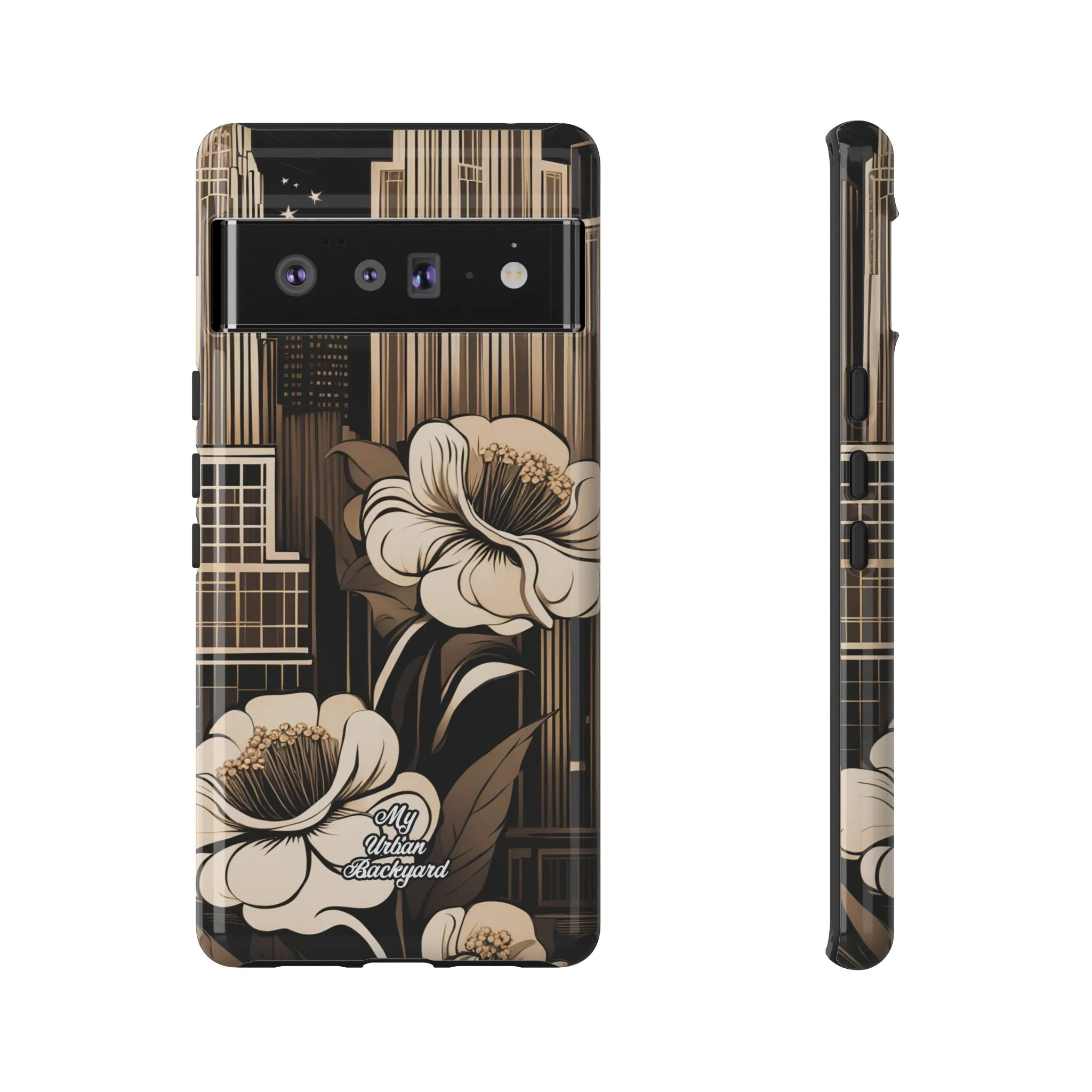 City Flowers, Cell Phone Case - Apple iPhone, Samsung Galaxy or Google Pixel