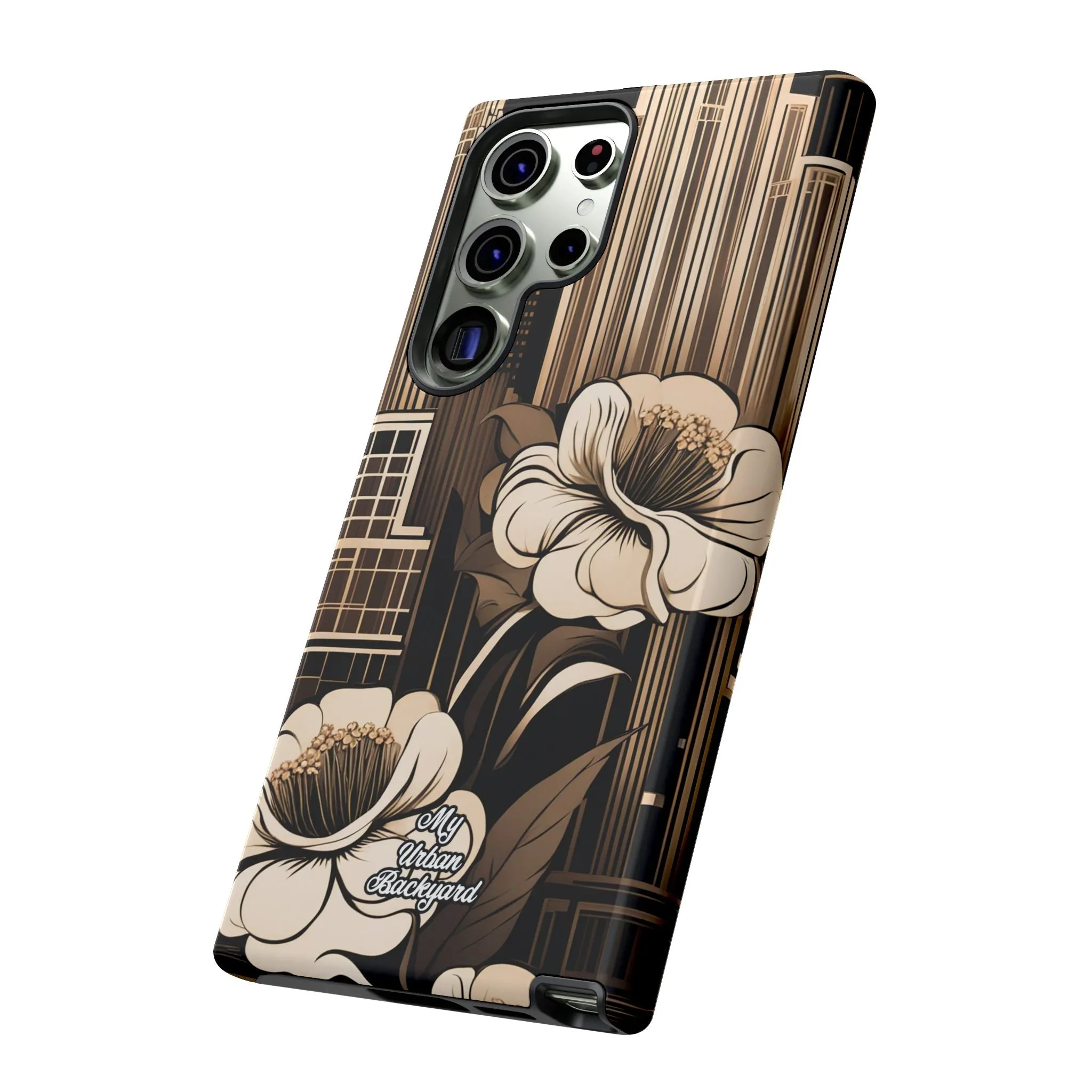 City Flowers, Cell Phone Case - Apple iPhone, Samsung Galaxy or Google Pixel