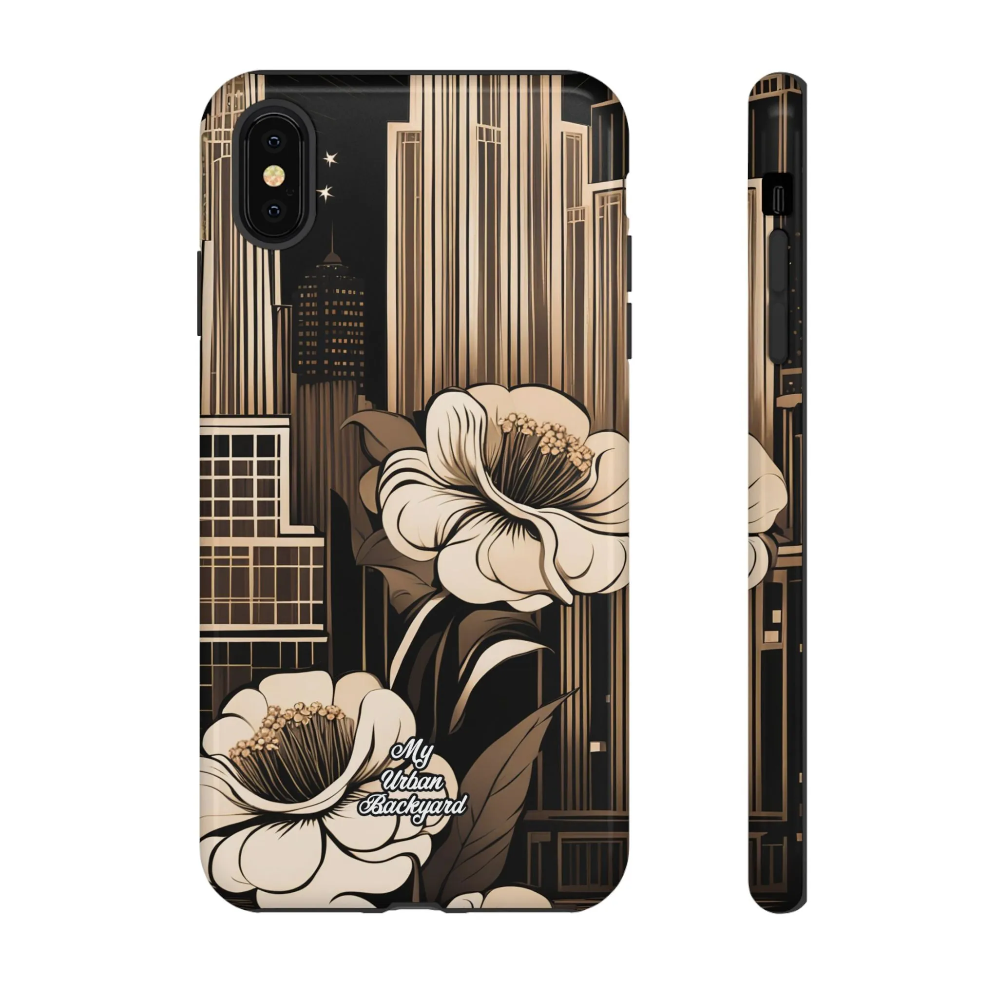 City Flowers, Cell Phone Case - Apple iPhone, Samsung Galaxy or Google Pixel