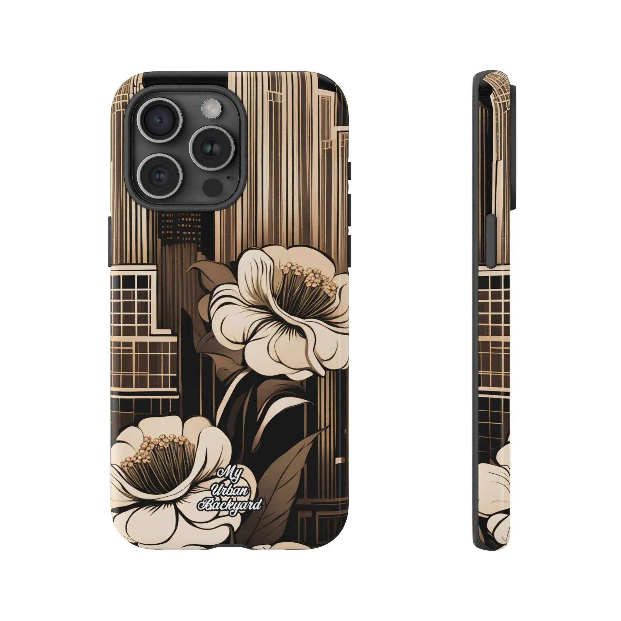 City Flowers, Cell Phone Case - Apple iPhone, Samsung Galaxy or Google Pixel