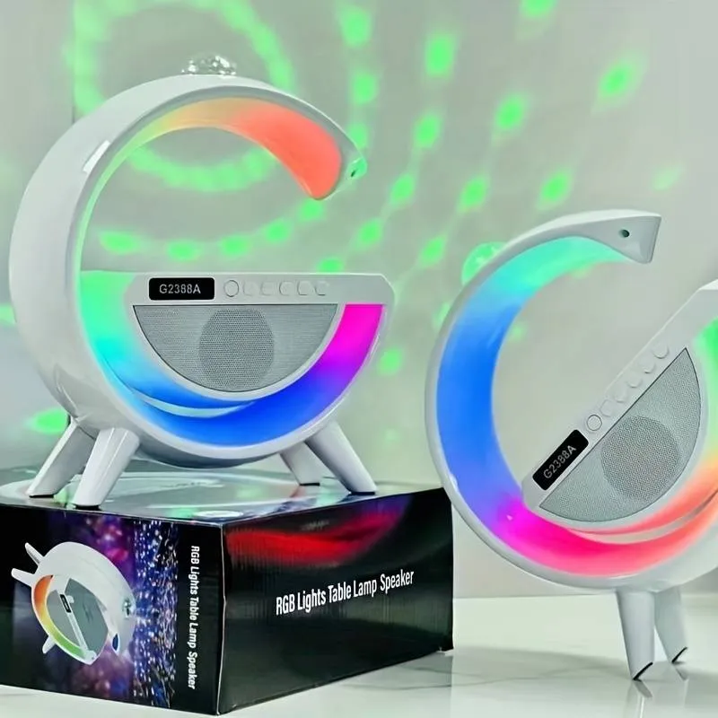 Colorful Disco Ball Wireless Speaker &  15w Wireless Charger