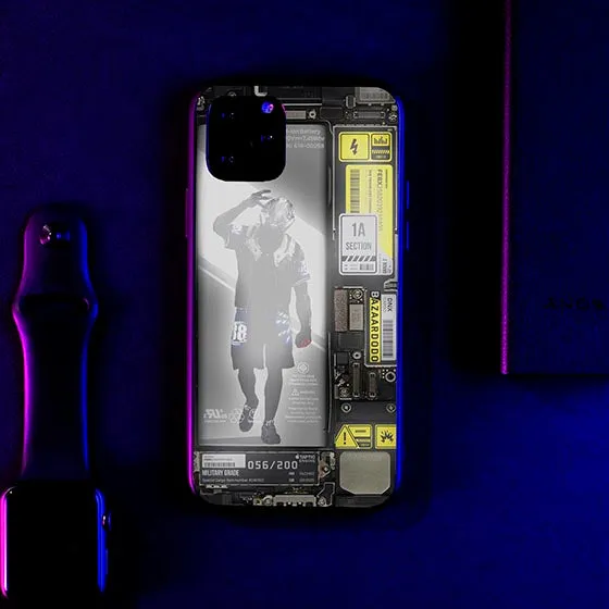 Cyborg Squad Industrial LED Case for iPhone