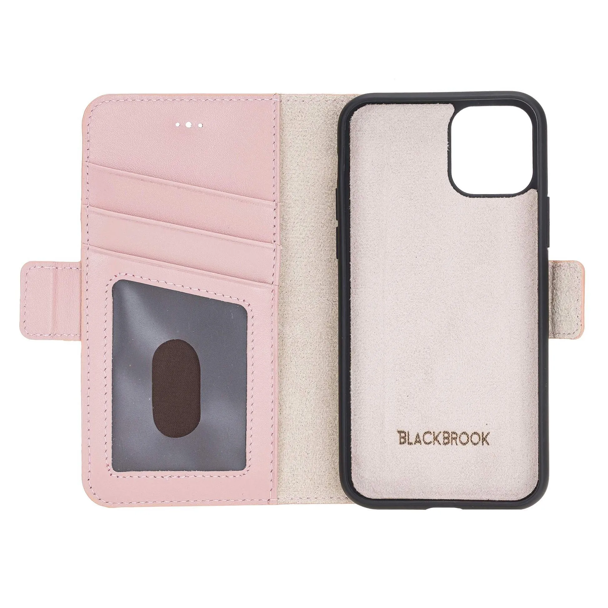 Dalton iPhone 11 Pro Folio Wallet Case, Nude Pink