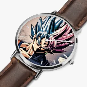 DBZ-Store Awesome Dragon Ball Super SSGSS Blue Rose Watch