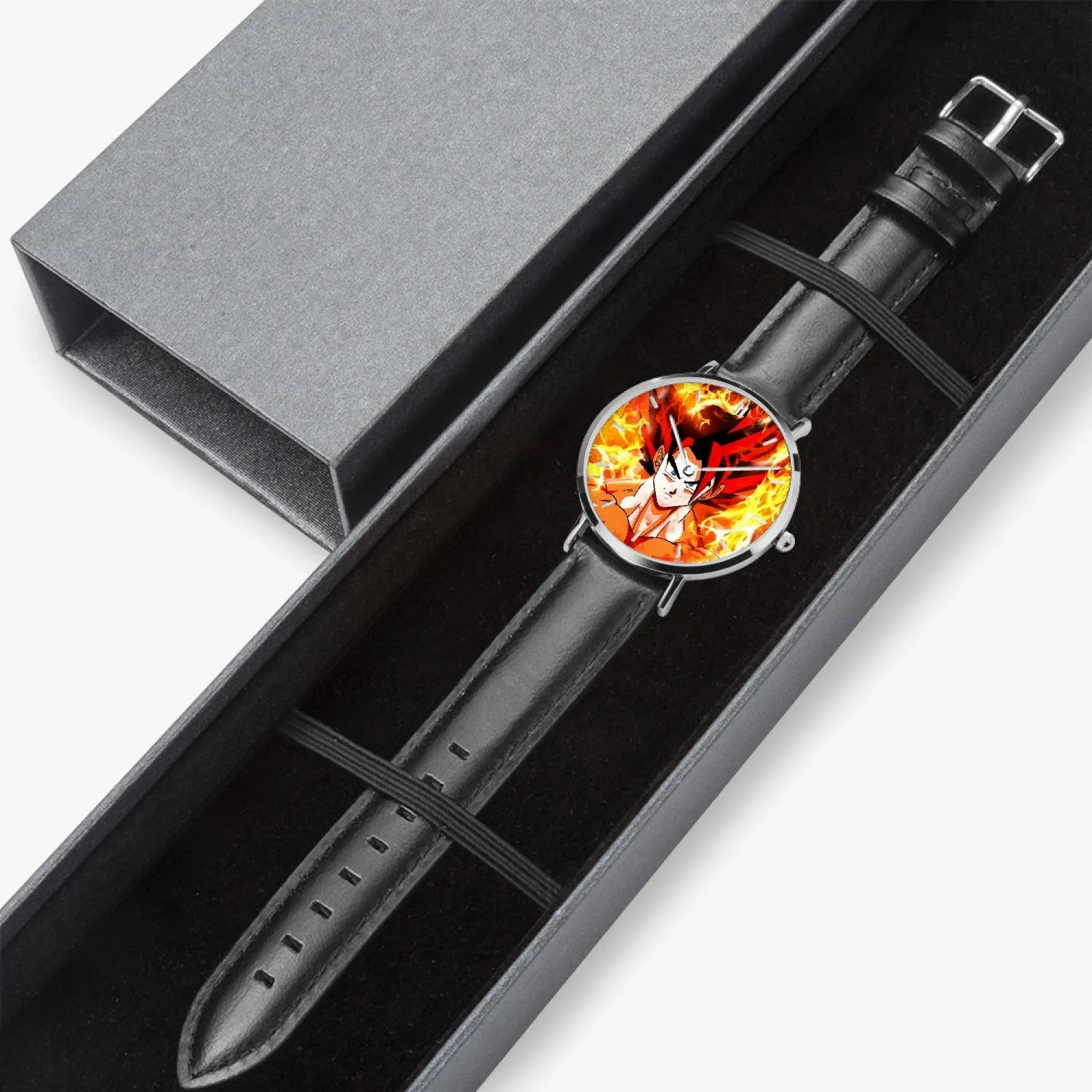 DBZ-Store Fire Goku Super Saiyan Rose Flaming Watch