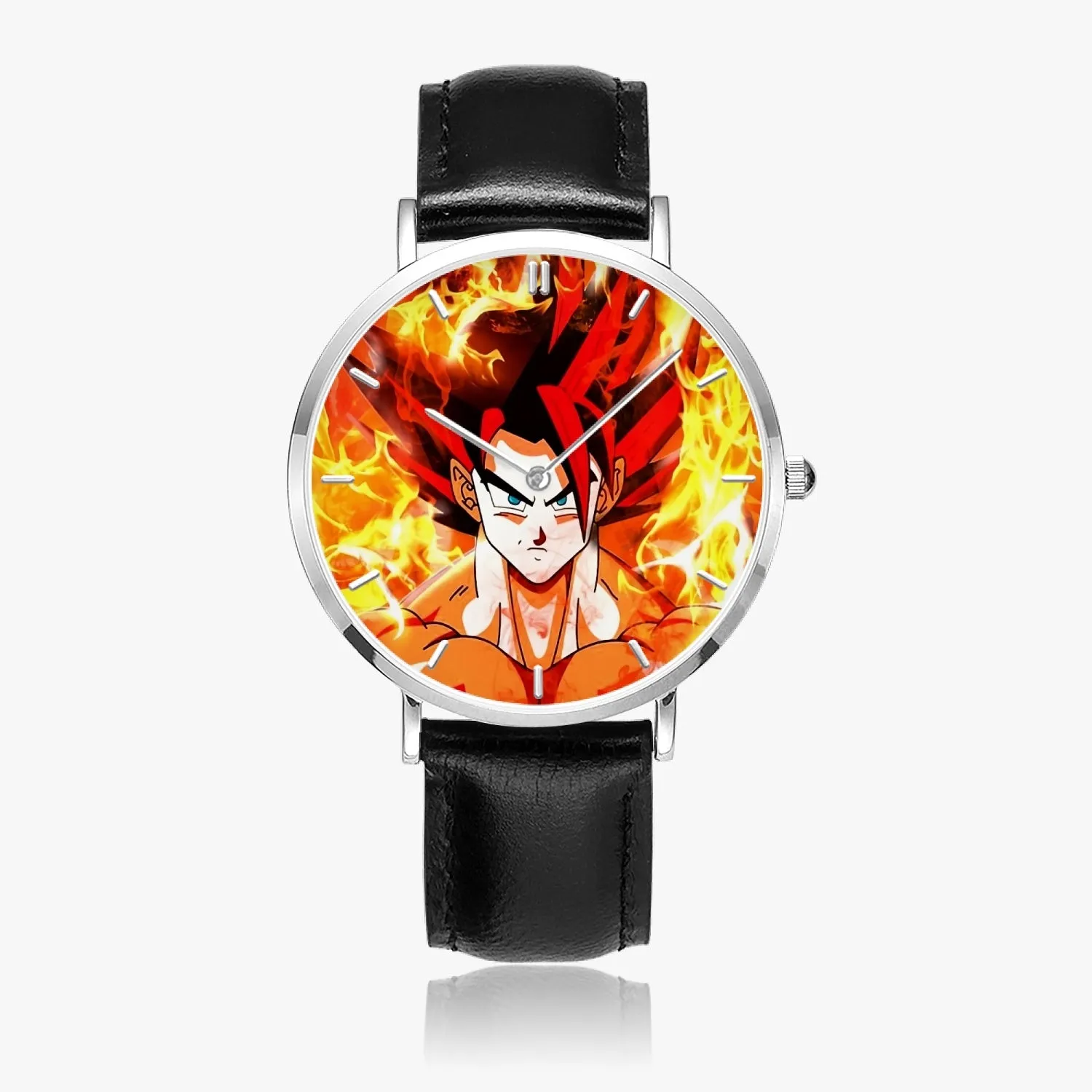 DBZ-Store Fire Goku Super Saiyan Rose Flaming Watch