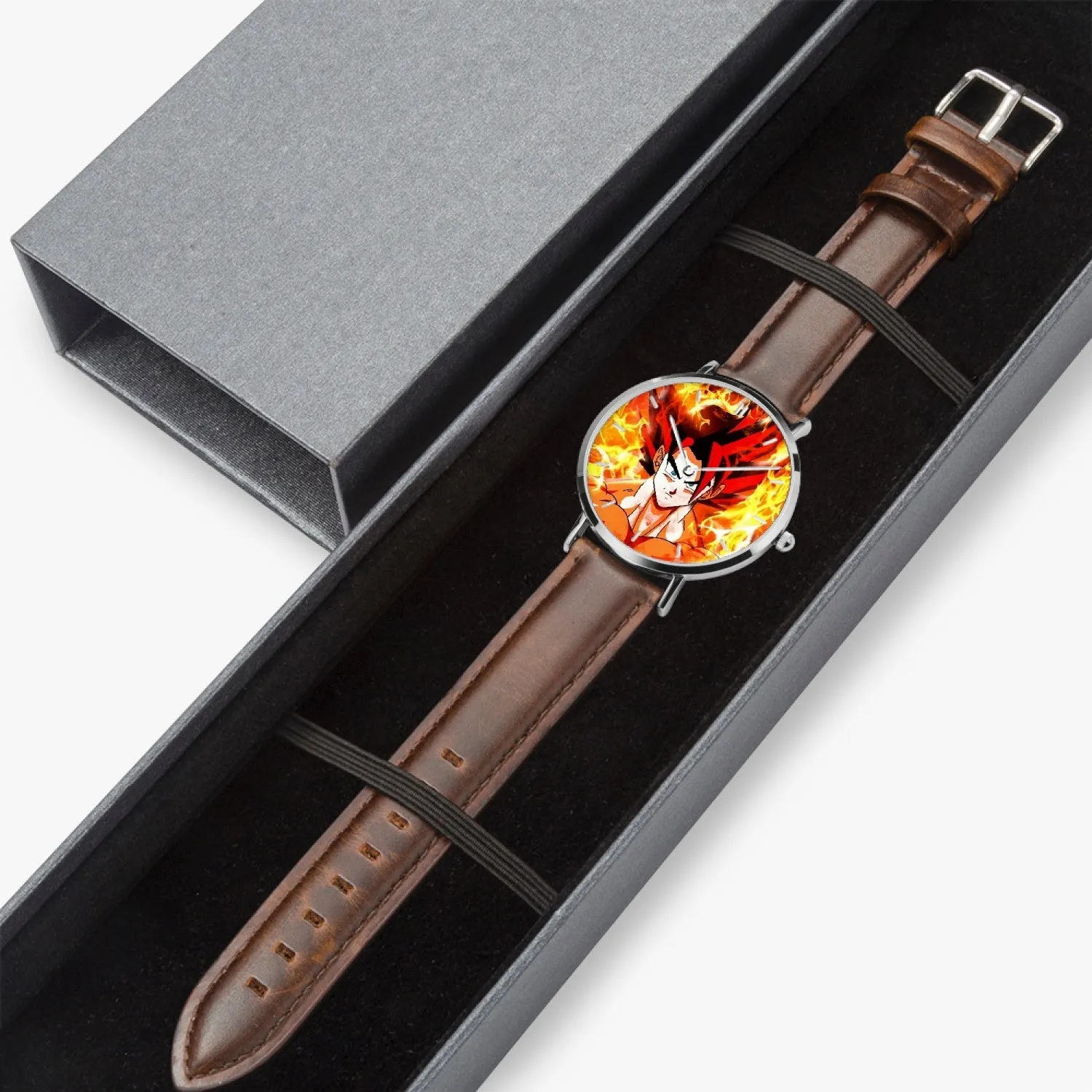 DBZ-Store Fire Goku Super Saiyan Rose Flaming Watch