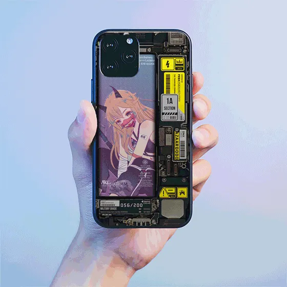 Demon Girl Industrial LED Case for iPhone