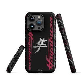 Designed Tough Case For iPhone inspired by Suzuki Hayabusa Candy Daring Red Motorcycle Model - MM5129