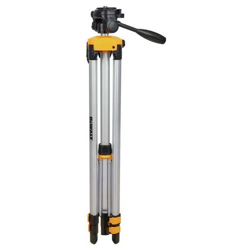 DeWalt DW0881T 1/4 x 20" Mount Tilt Laser Tripod Extendable, 38"-72"