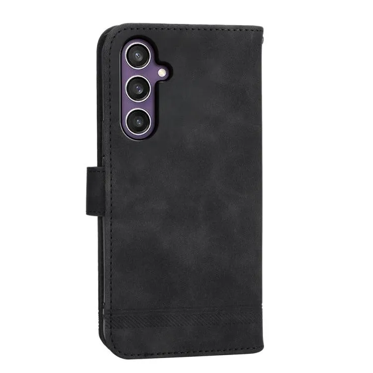 Dierfeng Series 2 TPU & PU Leather Wallet Phone Case for Galaxy S24 5G