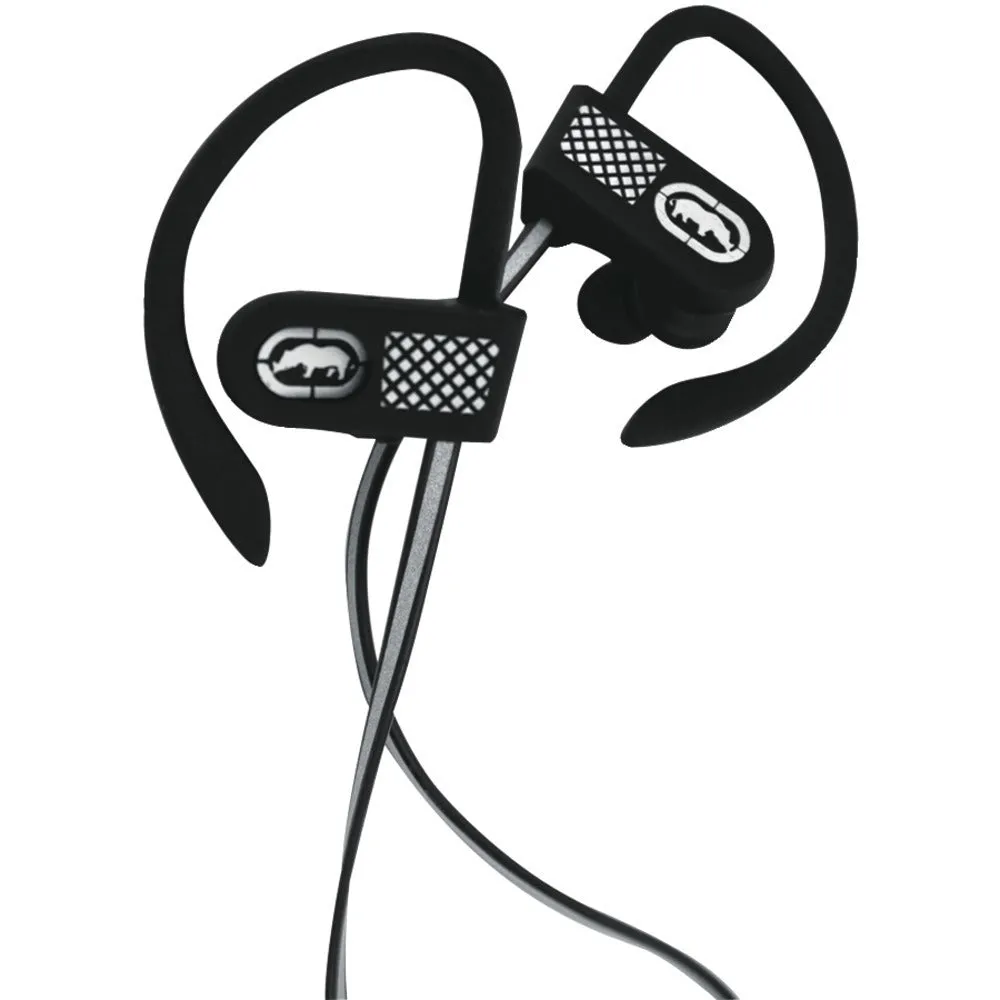 ECKO UNLIMITED EKU-RNR2-BK Bluetooth(R) Runner2 Ear Hook Earbuds with Microphone (Black)