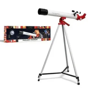 FAO Schwarz Galaxy Viewer Toy Telescope with Tripod