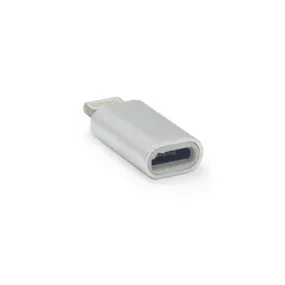 Female Micro USB to Male Lightning Adapter