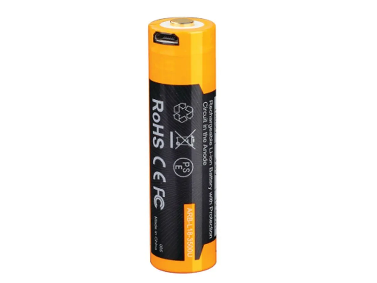 Fenix 18650 3500mAh USB Li-ion Battery | ARB-L18-3500U