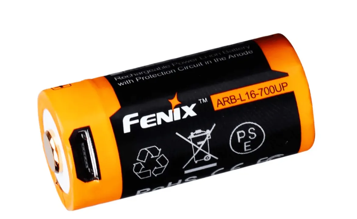 Fenix ARB-L16-700UP BUILT-IN USB RECHARGEABLE BATTERY