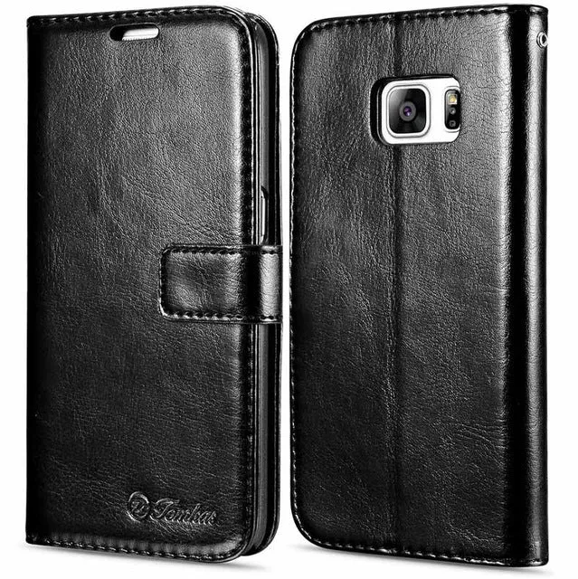 Flip Leather Case For Samsung Galaxy S7 G9300 Wallet Phone Bag Cover For Samsung Galaxy S7 Edge Cases With Card Holders TOMKAS