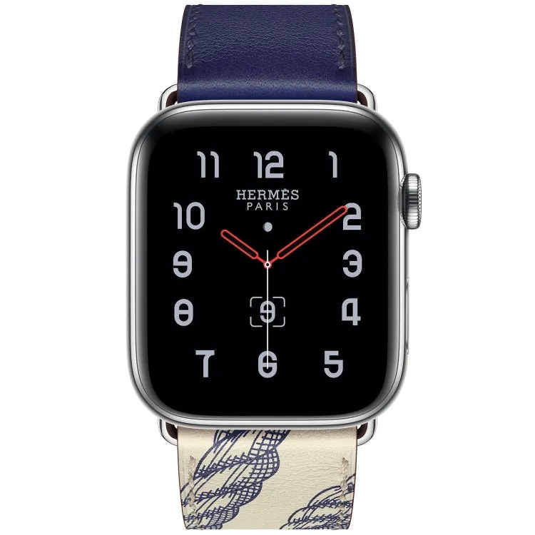 For Apple Watch 3 / 2 / 1 Generation 42mm Universal Silk Screen Psingle-ring Watch Band(Blue)