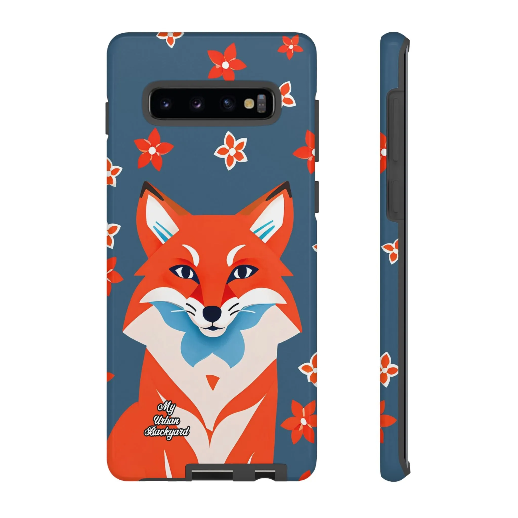 Fox with Flowers, Cell Phone Case - Apple, Samsung or Google Pixel