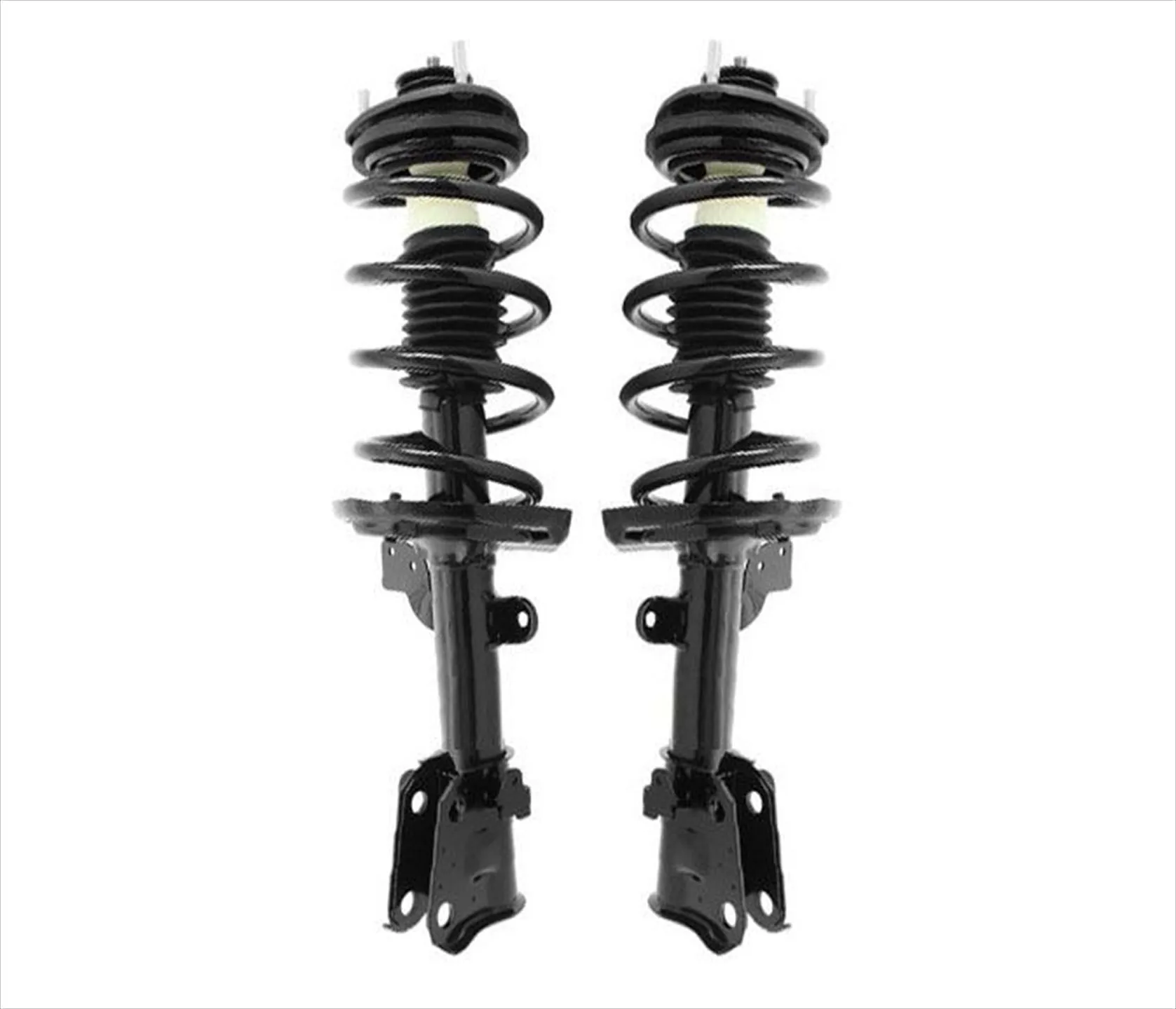 Front Complete Spring Struts with Upper Mounts   Bearings for Honda Pilot 09-15