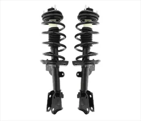 Front Complete Spring Struts with Upper Mounts   Bearings for Honda Pilot 09-15