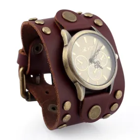 Funki Buys | Watches | Men's Women's Wide Band Punk Watch