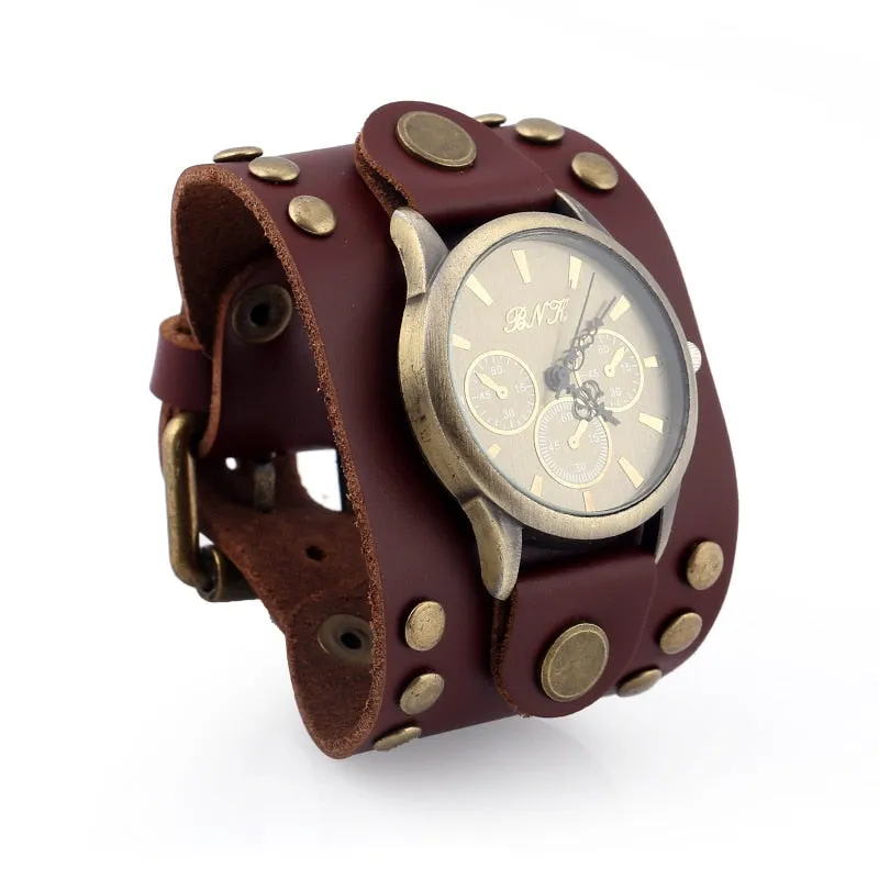 Funki Buys | Watches | Men's Women's Wide Band Punk Watch