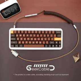 GeekCable Brown Manual Mechanical Keyboard Data Cable