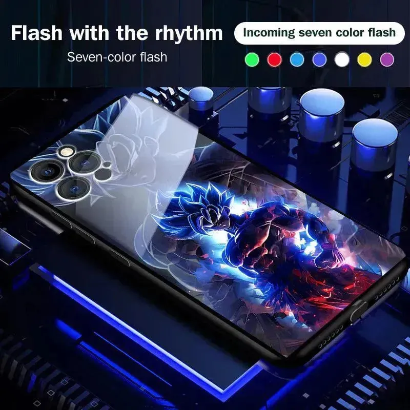 Glowing Dragon Ball Z Voice Controlled Smart LED Cover (For iPhone)