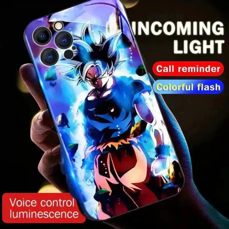 Glowing Dragon Ball Z Voice Controlled Smart LED Cover (For iPhone)