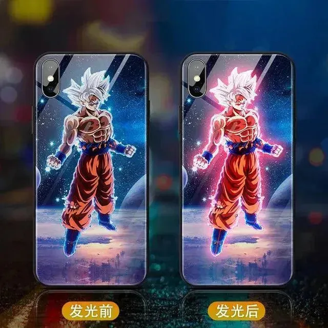 Glowing Dragon Ball Z Voice Controlled Smart LED Cover (For iPhone)