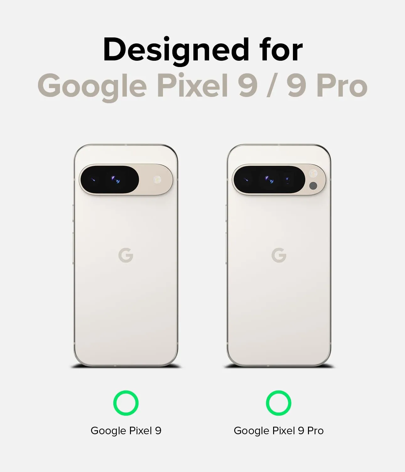 Google Pixel 9 Pro / Pixel 9 Back Cover Case | Fusion - Clear