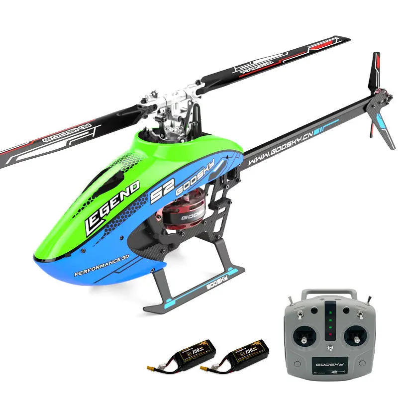 GOOSKY S2 RC Helicopter 3D 6CH Flybarless Dual Brushless Motor Direct-Drive Helicopter