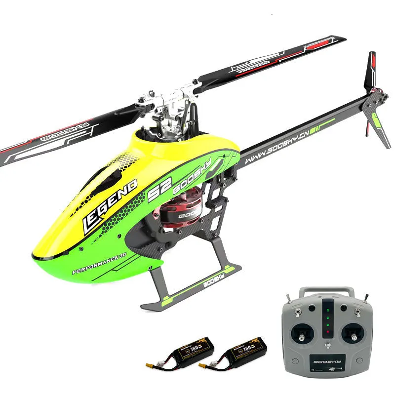 GOOSKY S2 RC Helicopter 3D 6CH Flybarless Dual Brushless Motor Direct-Drive Helicopter